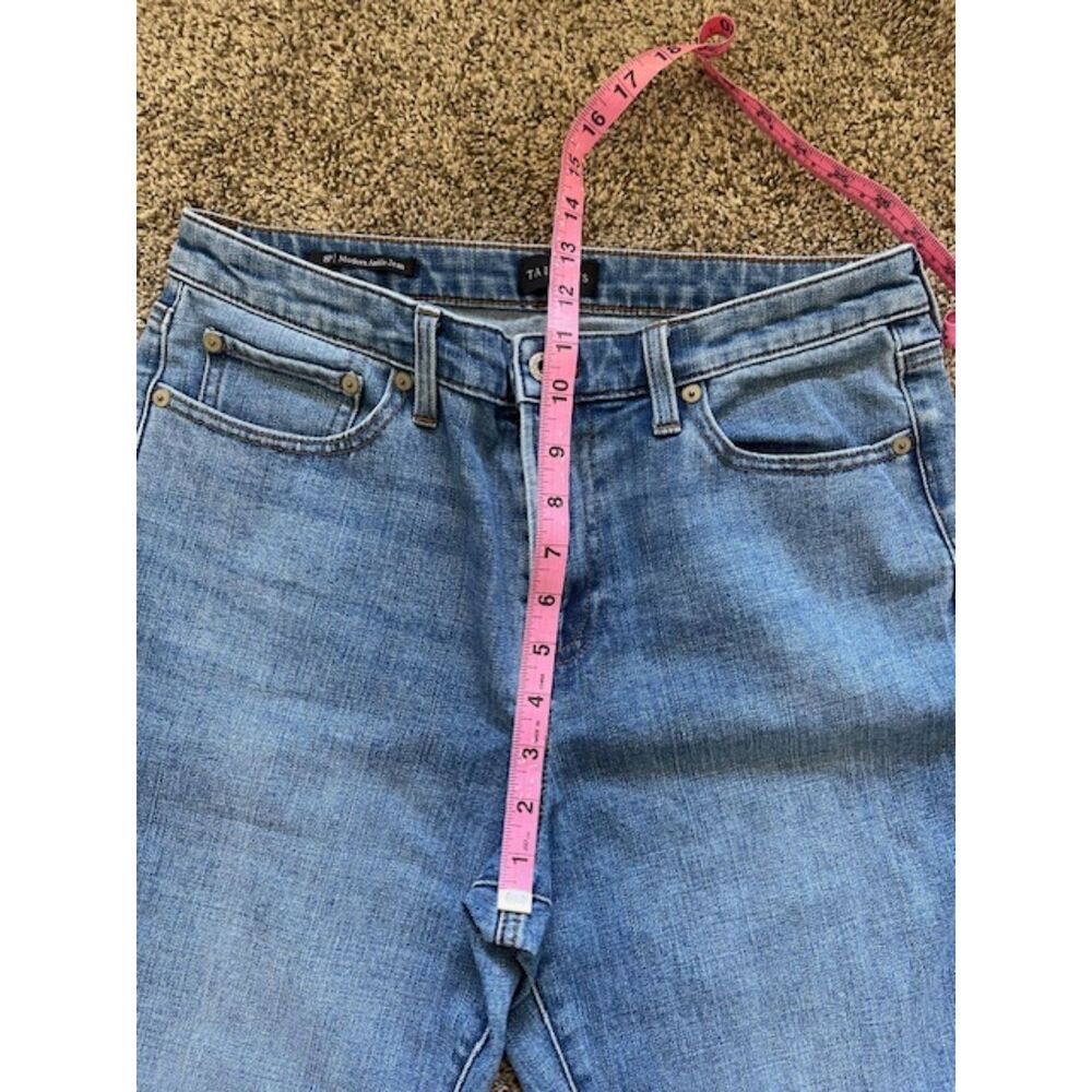 Talbots Modern Ankle Jean Womens 8P Medium Wash Denim Blue Stretch Petite